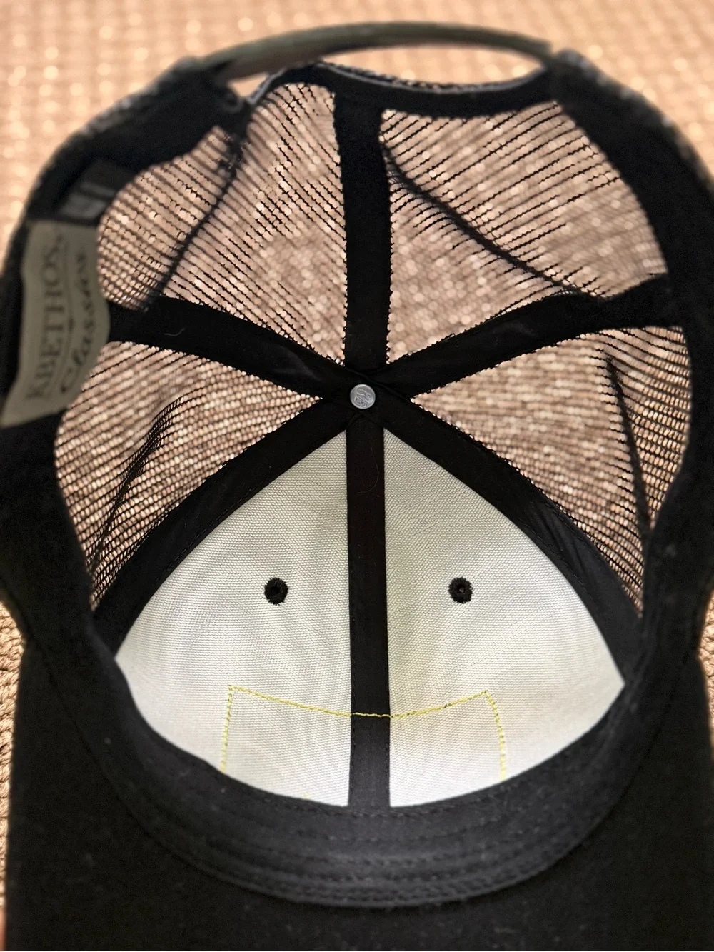 THE HELL I WON’T mesh snapback trucker hat - Picture 7 of 7